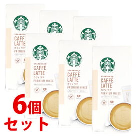 《セット販売》　ネスレ スターバックス プレミアム ミックス カフェ ラテ (4本)×6個セット STARBUCKS インスタントコーヒー　※軽減税率対象商品