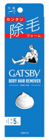 マンダム GATSBY ギャツビー 除毛フォーム (80g) 男性用　【医薬部外品】