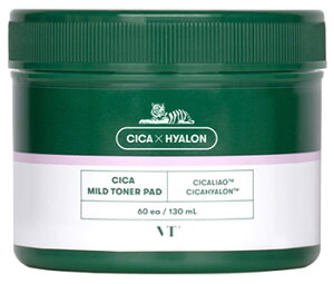 VT CICA マイルドトナーパッド (60枚入) シカ 角質ケア ふき取り化粧水