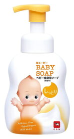 牛乳石鹸 キューピー ベビー全身泡ソープ しっとり ポンプ付 (400mL) 泡タイプ ベビーソープ ベビーシャンプー