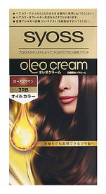 ヘンケルジャパン サイオス オレオクリーム ヘアカラー 3RB ローズブラウン (1個) 白髪染め syoss　【医薬部外品】