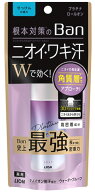 ライオン Ban 汗ブロック プラチナロールオン せっけんの香り (40mL) 制汗 皮ふ汗臭　【医薬部外品】