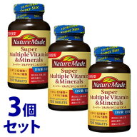 《セット販売》　大塚製薬 ネイチャーメイド スーパーマルチビタミン＆ミネラル 120日分 (120粒)×3個セ…
