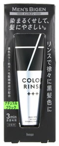 ホーユー メンズビゲン カラーリンス トリプルプラス ナチュラルブラック (120g) 白髪染め