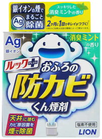 ライオン ルックプラス おふろの防カビくん煙剤 消臭ミントの香り (1個) 浴室用カビ防止剤