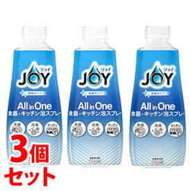 《セット販売》　P&G ジョイ ミラクルクリーン 泡スプレー 微香タイプ つけかえ用 (300mL)×3個セット 付け替え用 食器用洗剤　【P＆G】