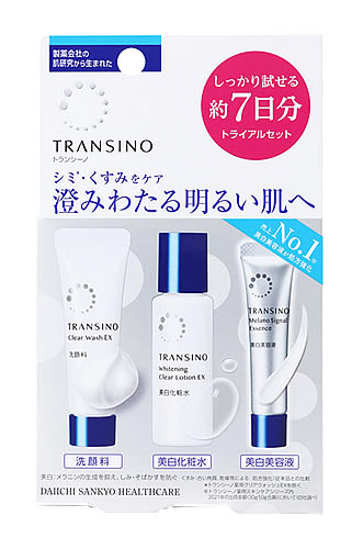第一三共ヘルスケア トランシーノ 薬用スキンケアシリーズ トライアルセットa (1セット) 洗顔フォーム 化粧水 美容液　