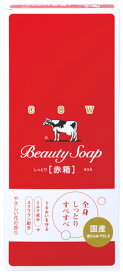 牛乳石鹸 カウブランド 赤箱 (90g×6個) 石けん 固形石鹸