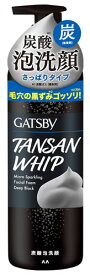 マンダム GATSBY ギャツビー マイクロスパークリング泡洗顔 ディープブラック (200g) 炭酸泡洗顔 メンズ洗顔料