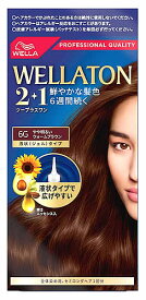 ウエラ ウエラトーン ツープラスワン 2+1 液状タイプ 6G やや明るいウォームブラウン (1セット) 白髪染め　【医薬部外品】