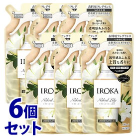 《セット販売》　花王 イロカ ミスト ネイキッドリリーの香り つめかえ用 (180mL)×6個セット 詰め替え用 衣料用フレグランス 衣料用お手入れ剤 IROKA