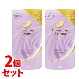 《セット販売》　エステー トイレの消臭力 プレミアムアロマ グレイスボーテ (400mL)×2個セット Premium Aroma トイレ用 消臭・芳香剤