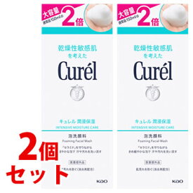 《セット販売》　花王 キュレル 潤浸保湿 泡洗顔料 大サイズボトル (300mL)×2個セット Curel　【医薬部外品】　【送料無料】　【smtb-s】