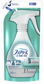 P&G ファブリーズ ダブル除菌 つめかえ用 (320mL) 詰め替え用 W除菌 スプレー 消臭剤 布用 消臭スプレー　【P＆G】