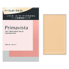 花王 プリマヴィスタ デイトリートメントバーム ローラータイプ ベージュオークル01 レフィル (10g) SPF14 PA++ ファンデーション