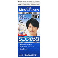 ホーユー メンズビゲン ワンプッシュ 7 ナチュラルブラック (1個) 男性用 白髪用 ヘアカラー　【医薬部外…