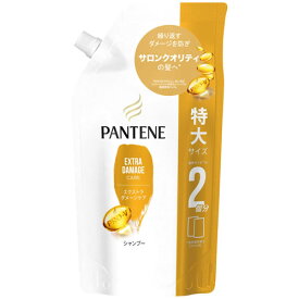 P&G パンテーン エクストラダメージケア シャンプー 特大サイズ つめかえ用 (600mL) 詰め替え用　【P＆G】