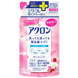 ライオン アクロン フローラルブーケの香り つめかえ用 (380mL) 詰め替え用 洗濯用合成洗剤 おしゃれ着用洗濯洗剤