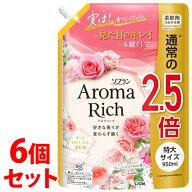 【訳あり・在庫処分】【★】　《セット販売》　ライオンソフランアロマリッチダイアナつめかえ用特大(950…