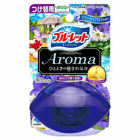 小林製薬 液体ブルーレット おくだけ アロマ つけかえ用 リラックスアロマの香り (70mL) 付け替え用 トイレ用合成洗剤