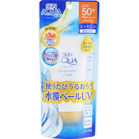 【特売】　ロート製薬 スキンアクア スーパーモイスチャーエッセンス (80g) SPF50+ PA++++ 顔・からだ用 日焼け止め