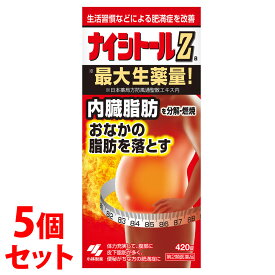 【第2類医薬品】【あす楽】　《セット販売》小林製薬 ナイシトールZa (420錠)×5個セット おなかの脂肪を落とす ナイシトール 肥満　【セルフメディケーション税制対象商品】