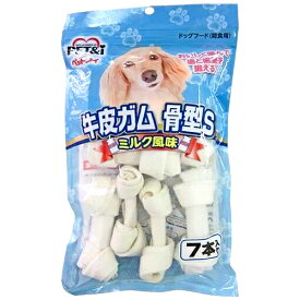 ペットアイ 牛皮ガム 骨型S ミルク風味 (7本) 犬用 ドッグフード