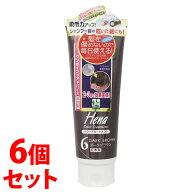 《セット販売》　三宝 テンスター ヘナ カラートリートメント 6 ダークブラウン (250g)×6個セット ヘナ…
