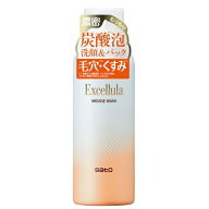 佐藤製薬　エクセルーラ ムースウォッシュ (150g) 洗顔フォーム 炭酸泡 洗顔 毛穴 くすみ