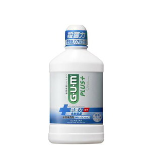サンスター ガム・プラス デンタルリンス 低刺激ノンアルコールタイプ (450mL) マウスウォッシュ 洗口液 GUM 【医薬部外品】