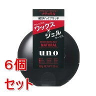 《セット販売》 ファイントゥデイ ウーノ　デザインハードジェリー　(ナチュラル)f　100g×6個セット