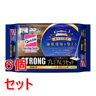 《セット販売》 花王 クイックルワイパー　立体吸着ウエットシート　ストロング　プレミアムリセット　(2…