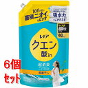 《セット販売》 P＆Gレノア クエン酸in 超消臭 衣類のすすぎ消臭剤 部屋干し フレッシュグリーンの香り 詰め替え 超特大 1110mLx6個セット