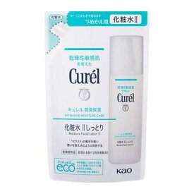 花王 キュレル 潤浸保湿 化粧水 II 2 しっとり つめかえ用 (130mL) 詰め替え用 curel　【医薬部外品】