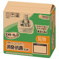 ユニ・チャーム デオトイレ抗菌サンド4L×3個　猫　ねこ ネコ トイレ 砂 サンド 抗菌【送料無料】