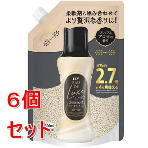 《セット販売》 P&G レノアオードリュクスアロマジュエル イノセントリリー&ジャスミンの香りつめかえ用超特大サイズ (1300mL)×6個セット