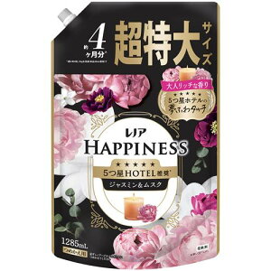 P&G レノアハピネス夢ふわタッチジャスミン&ムスクの香り詰替用超特大サイズ 1285mL