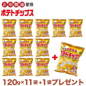 群馬 お土産 送料無料 正田醤油ポテトチップス120g×11袋+1袋プレゼント 群馬みやげ お土産 正田しょうゆ ご当地 限定 ポテトチップス プレゼント付き つるまい本舗【送料無料】