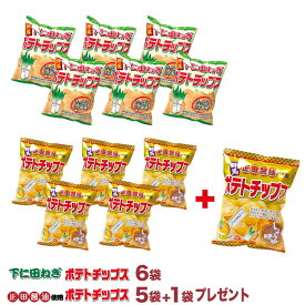 群馬 お土産 送料無料 正田醤油ポテトチップス×5袋＆下仁田ネギポテチップス×6袋セット+正田醤油ポテトチップス1袋プレゼント ご当地 限定 ポテチ 詰合せ プレゼント付き 群馬みやげ おみやげ 下仁田ネギ 下仁田ねぎ 葱 正田醤油 正田しょうゆ【送料