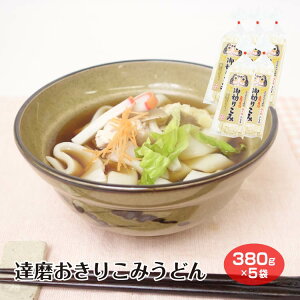 達磨おきりこみうどん380g(1袋/3袋セット/5袋セット) 群馬みやげ 郷土料理 伝統食 おみやげ 群馬県産 ご当地 うどん お土産 群馬土産 惣菜