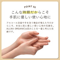 石鹸保湿固形洗顔せっけんオルナオーガニック「無添加敏感肌用毛穴対策洗顔石鹸」「コラーゲン3種+ヒアルロン酸4種+ビタミンC4種+セラミド配合」バスサイズ100gALLNAORGANIC