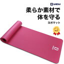 最大1,000円OFF!初売りクーポン利用で!ヨガマット おりたたみ トレーニングマット エクササイズマット ヨガ ピラティス マット 厚さ 10mm 収納 ケ...
