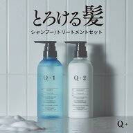 Q+ ( クオリタス )シャンプー ＆ トリートメント 400ml ＆ 400g （ 選べる 3種類 ) ボトル セット シャン…