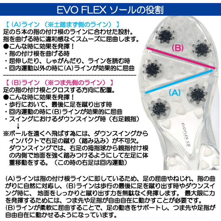 シューズ(男性用) AXEL EVO FLEX S3 AXGS-23245 EVO-S3 メンズ アクセル EVO FLEX-S3 AXGS-23245 (EVOS3) ソフトスパイク