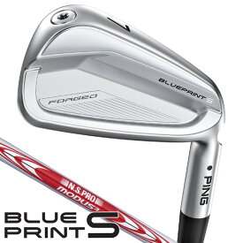 ピン ブループリント S アイアン 5本セット （#6/#7/#8/#9/PW） N．S．PRO モーダス3 TOUR105 スチールシャフト 右利き用 PING BLUE PRINT S アイアンセット