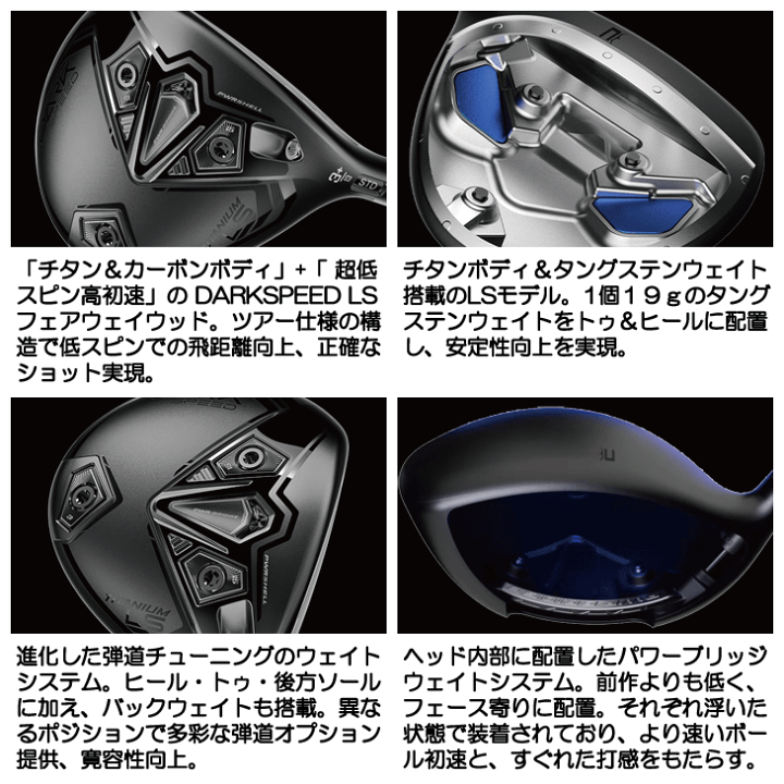 楽天市場】コブラ DARKSPEED LS フェアウェイウッド ツアー