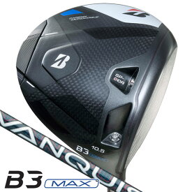ブリヂストン B3MAX ドライバー VANQUISH BS40 for MAX B3マックス ヴァンキッシュ 2024 右利き用