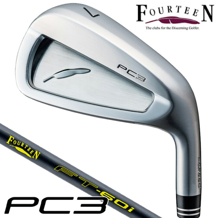 楽天市場】フォーティーン 2024 PC3 アイアン 単品（#5/#6） FT60i 