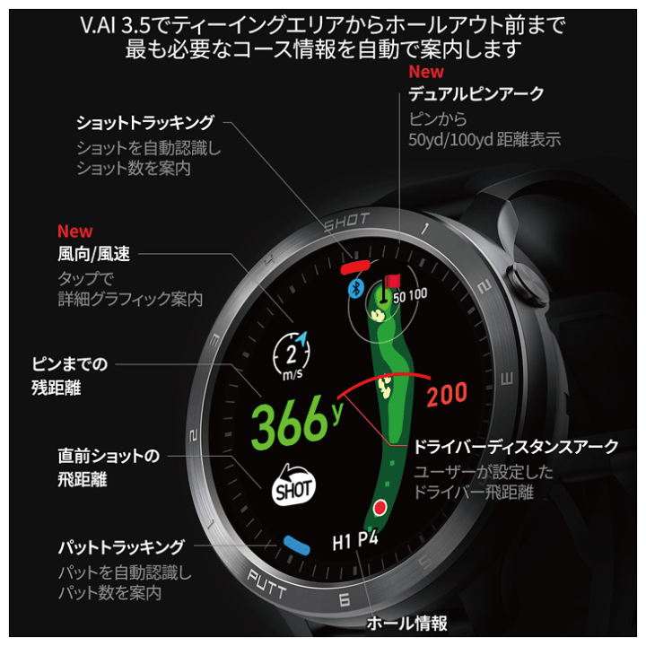 値下げ不可 ボイスキャディ T11 PRO 腕時計型 GPSナビ