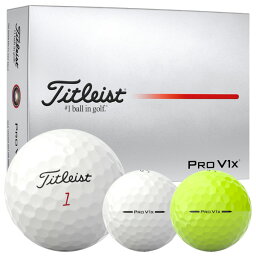 タイトリスト 2025 プロ V1x(Pro V1x)ゴルフボール 1ダース